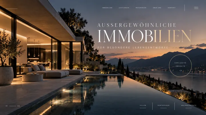 Website für Immobilien