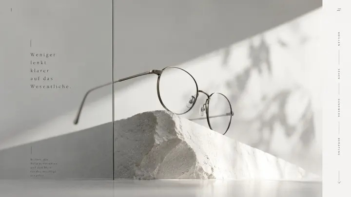 Website für Optiker
