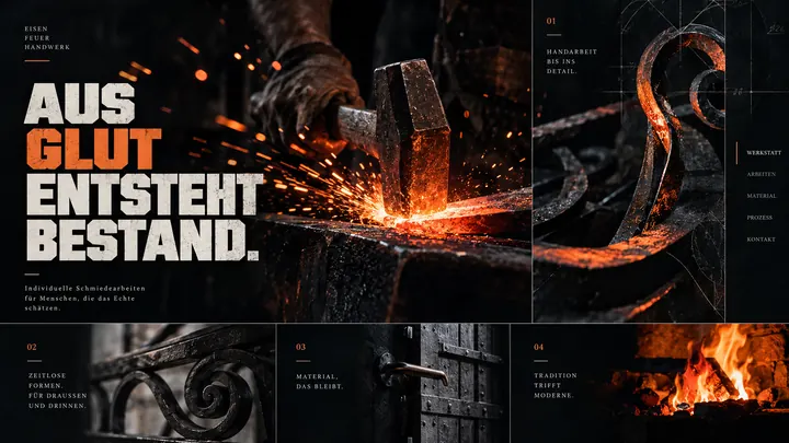 Website für Metallbau