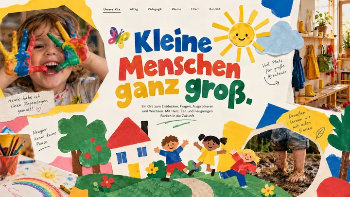 Website für Kita