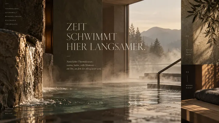 Website für Spa & Therme