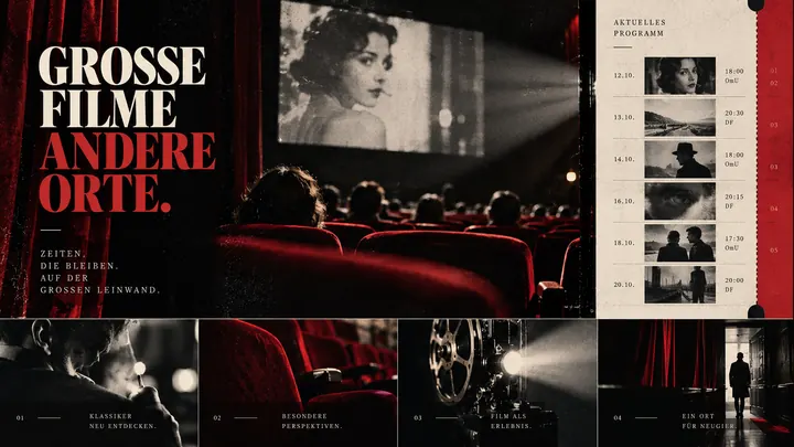 Website für Kino